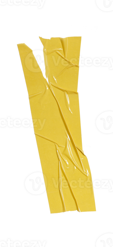 adhesive paper sticker on transparent background png file