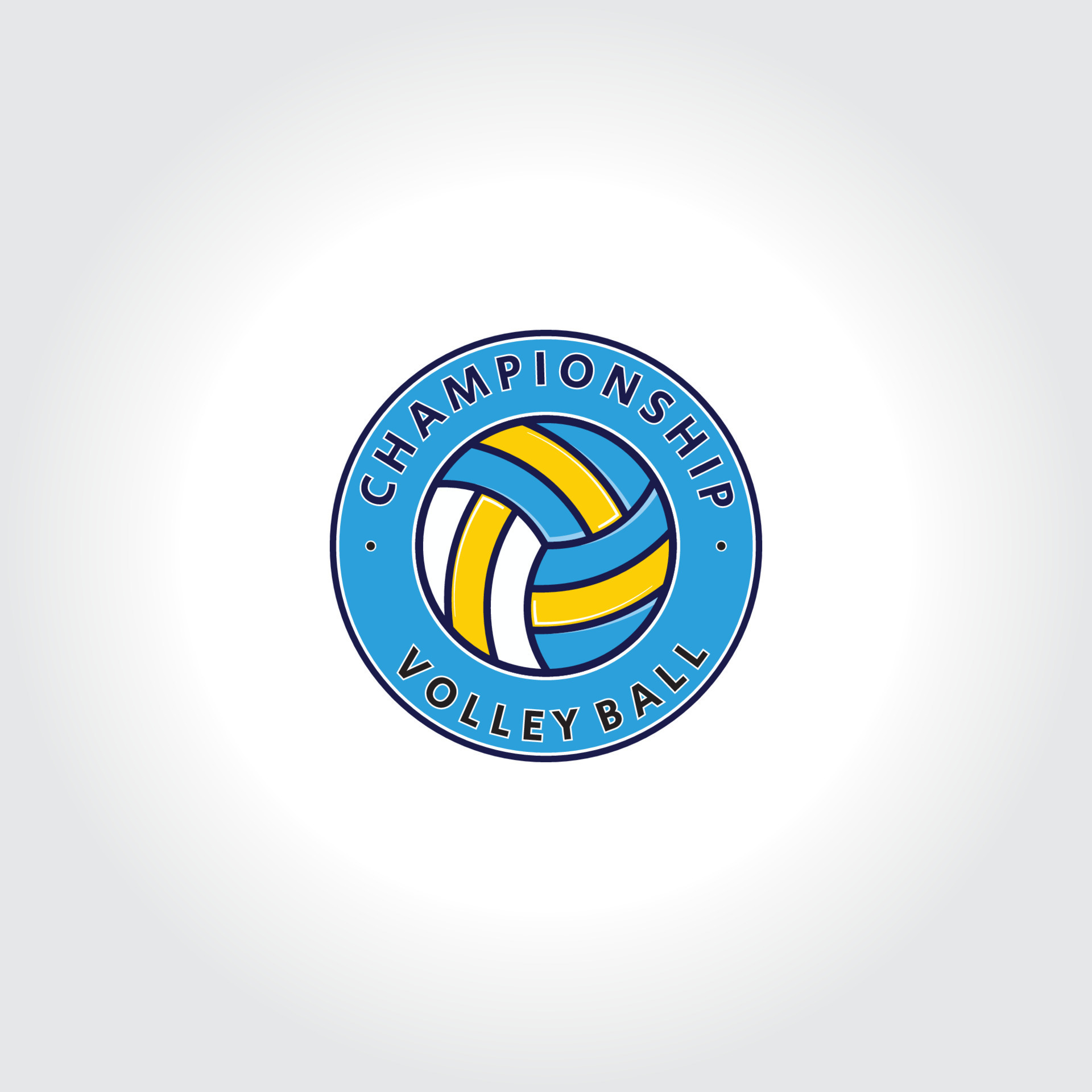 Vector Volleyball Logo Template 23959852 Vector Art at Vecteezy