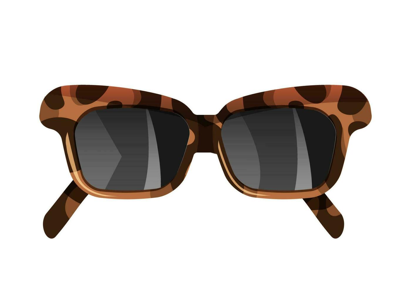 verano Gafas de sol con leopardo marcos vector