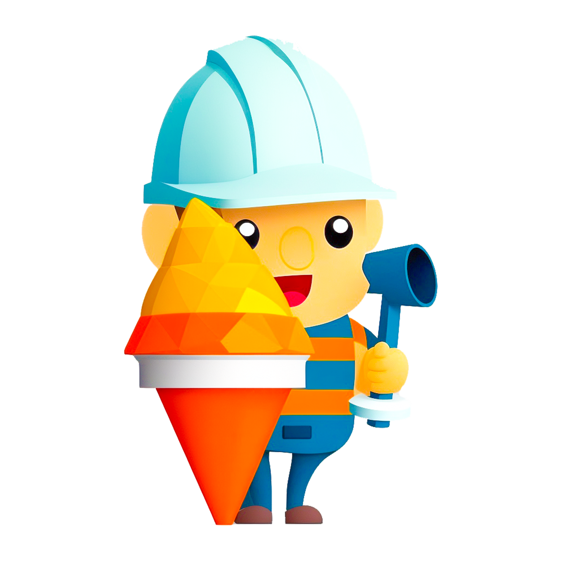 traffic safety cone 23960811 PNG