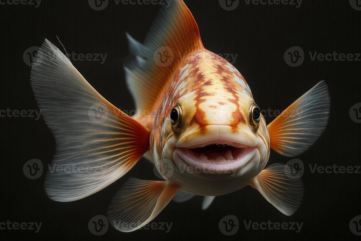 Smiling fish for Fools day 1 april illustration illustration generative ai  23960862 Stock Photo at Vecteezy