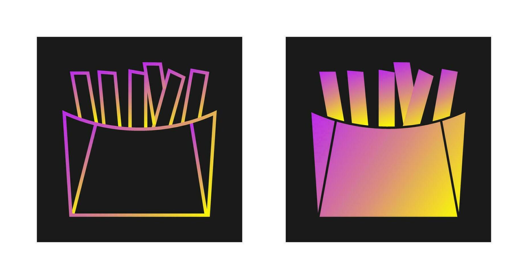 Fries Vector Icon