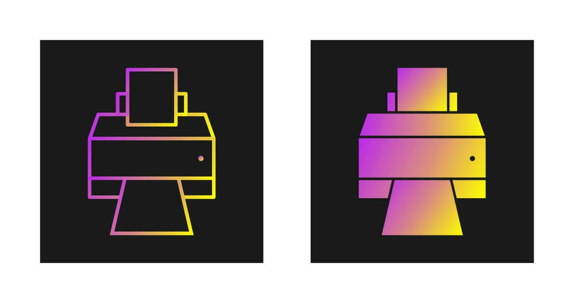 Printer Vector Icon
