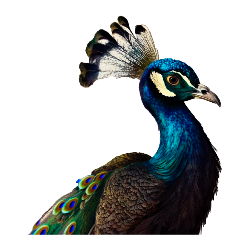 salvaje pájaro pavo real png