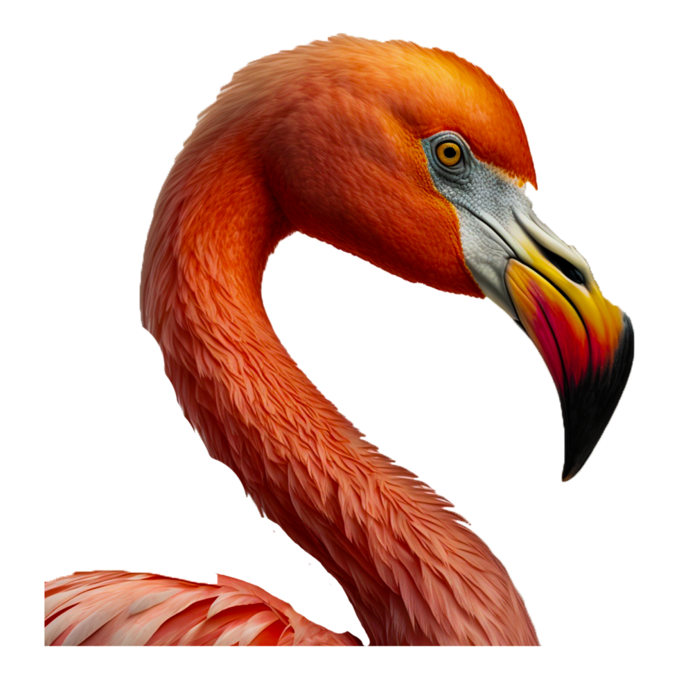 wild American Flamingo png