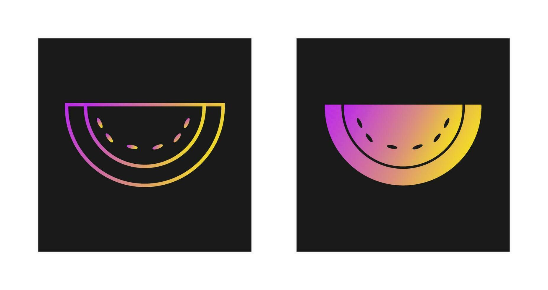 Melon Vector Icon