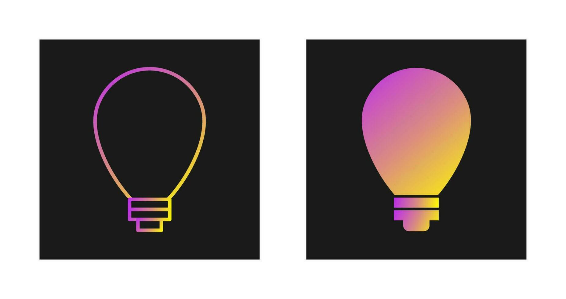 Electric Bulb Vector Icon