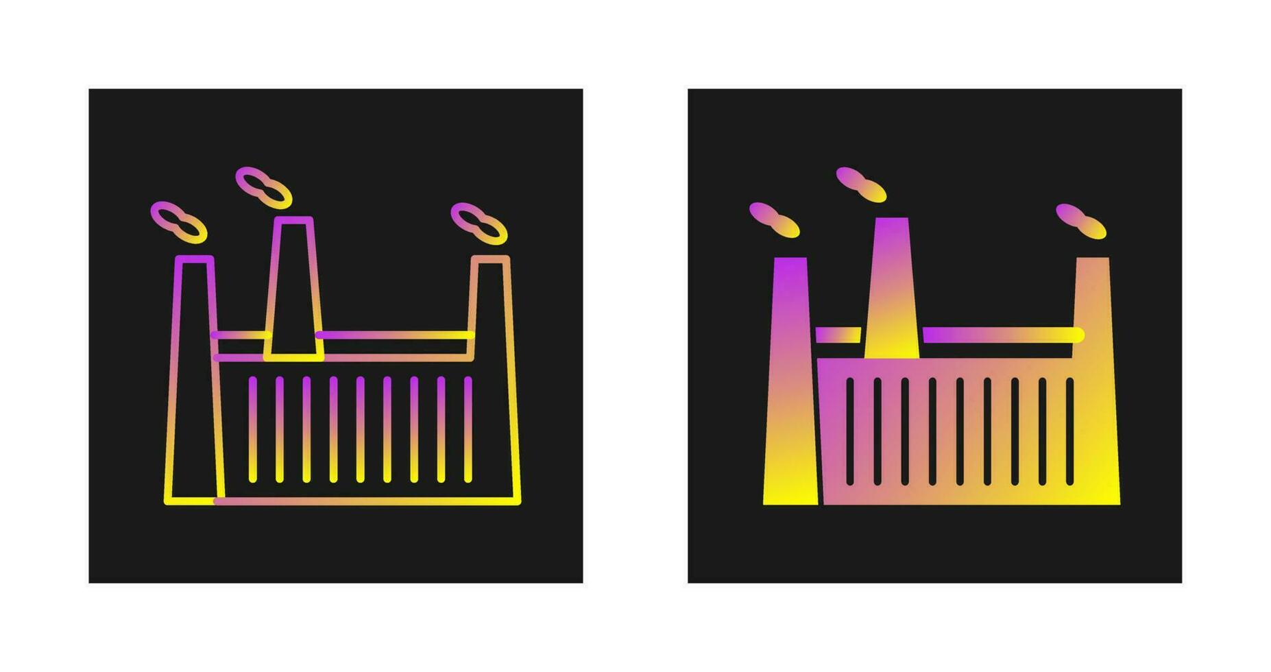 Factory Vector Icon