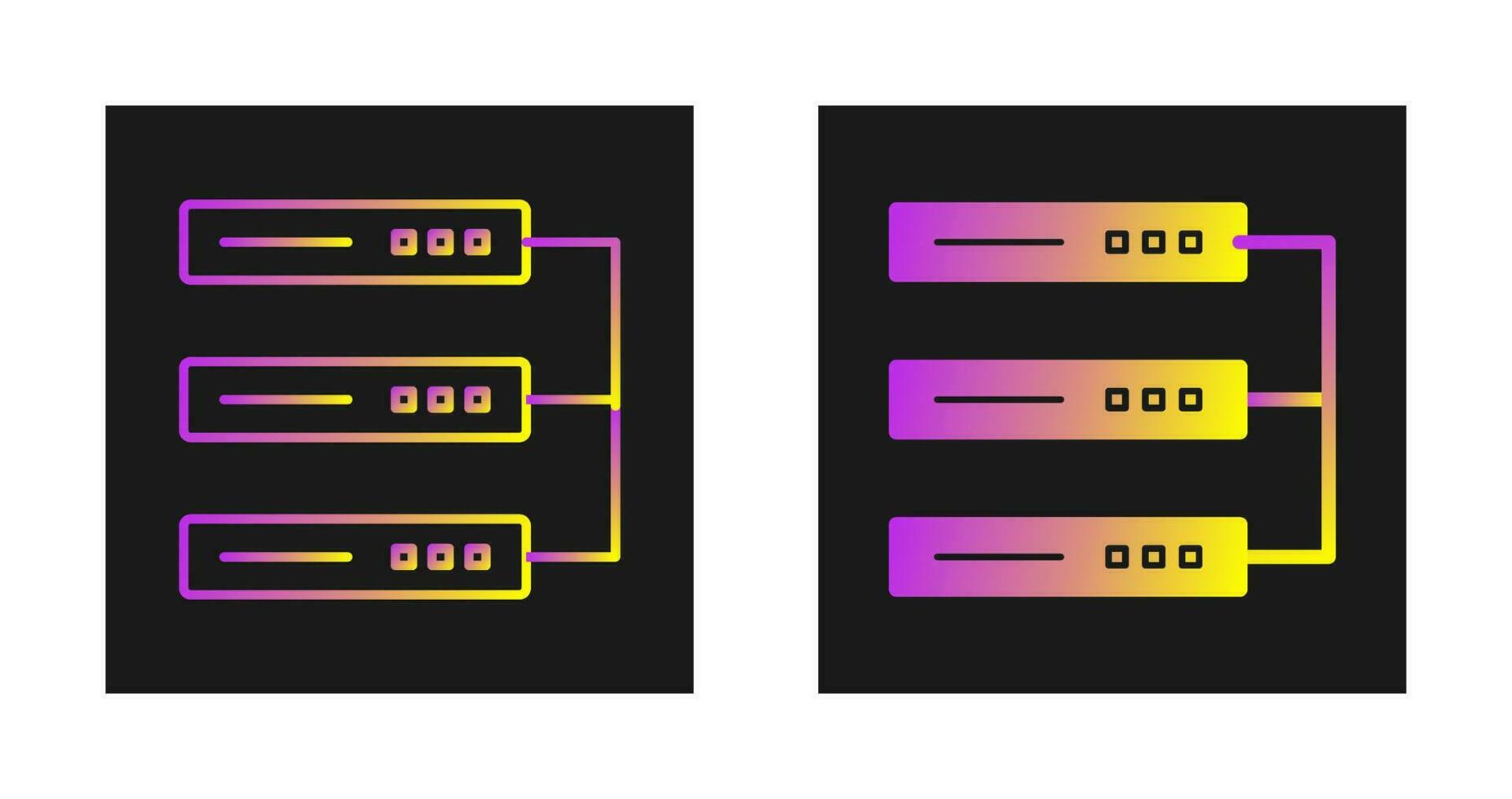 Data Center Vector Icon