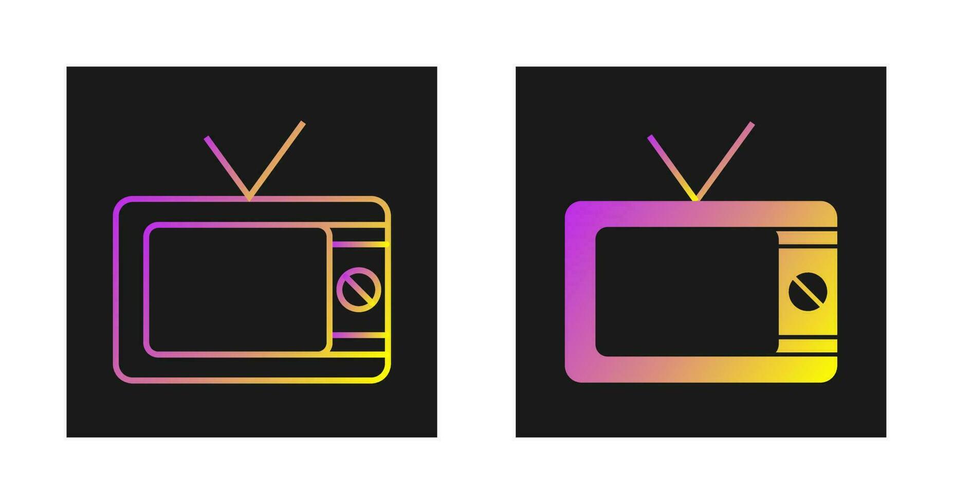 Television Vector Icon