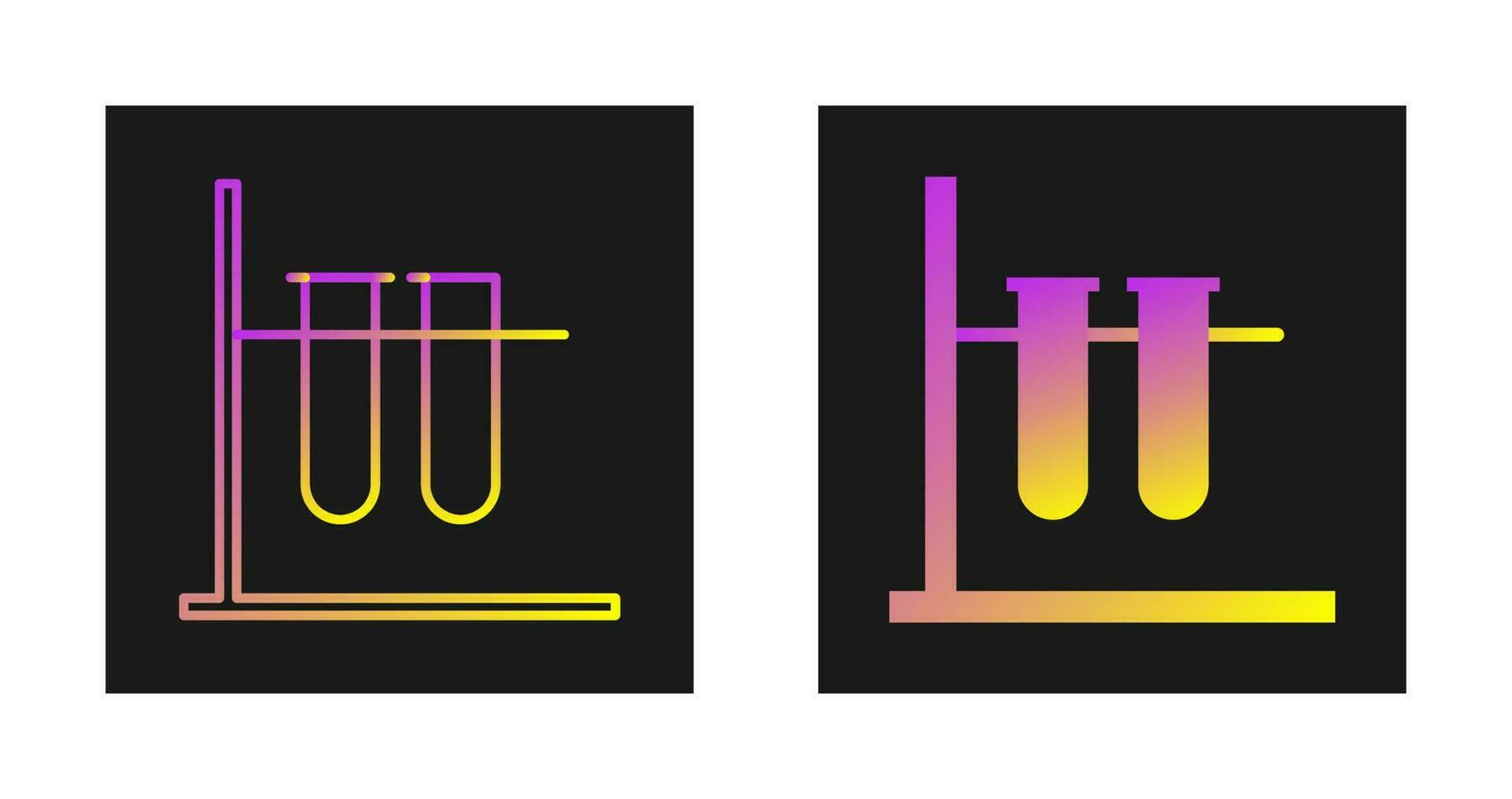 Test Tubes Vector Icon