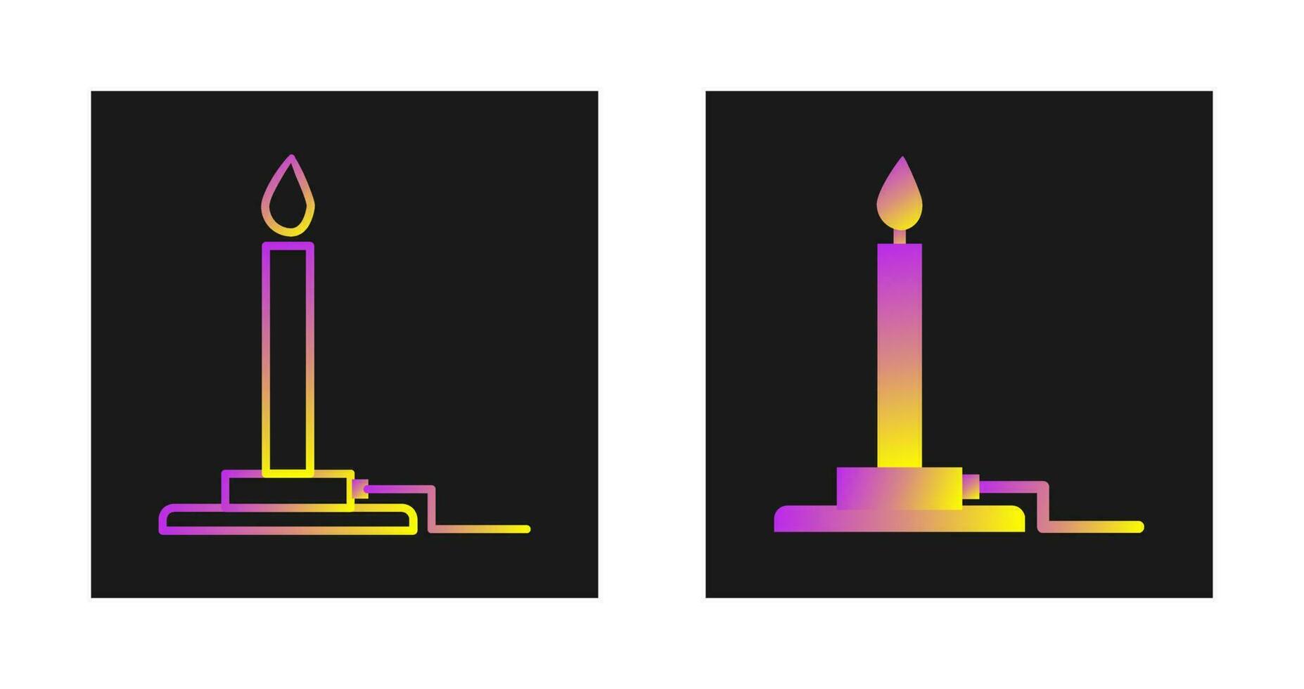 Bunsen Burner Vector Icon