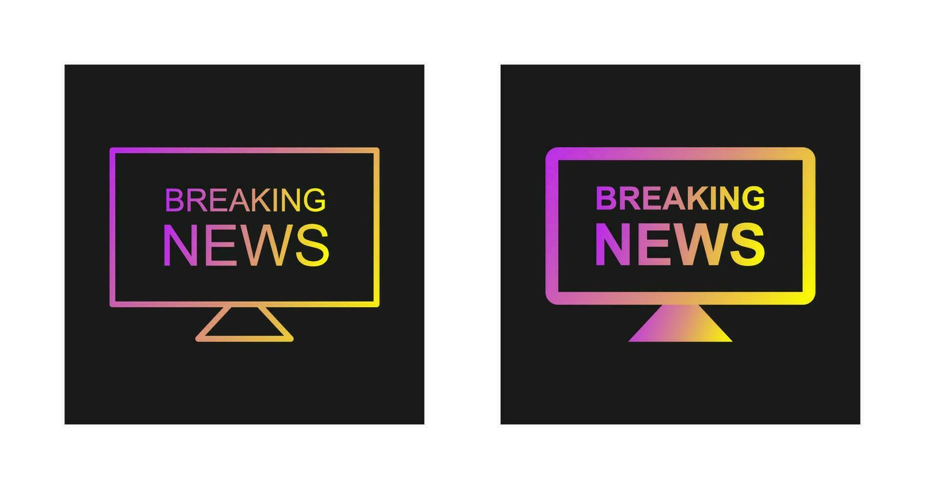 Anchors on News Desk Vector Icon