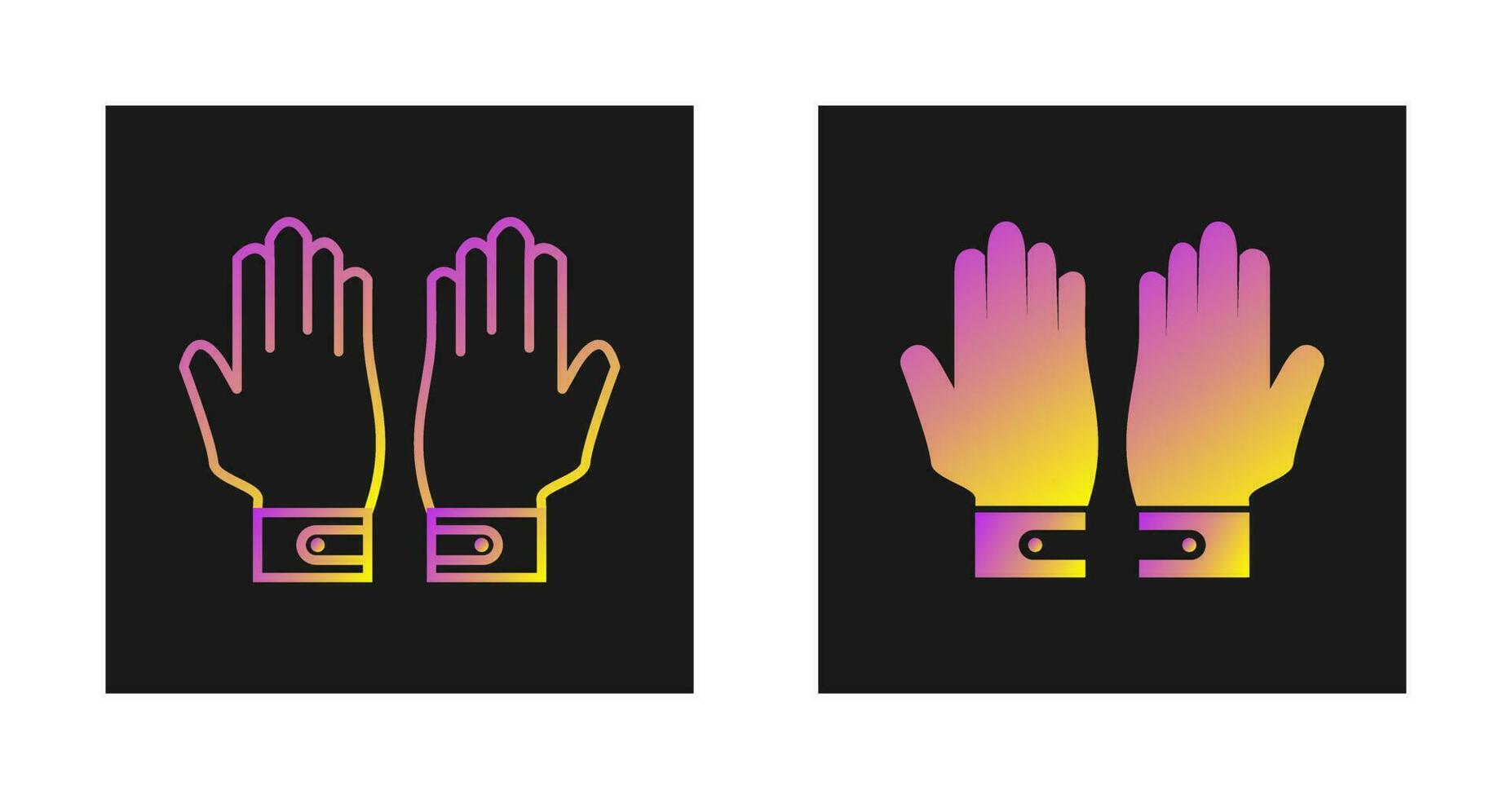 Gloves Vector Icon