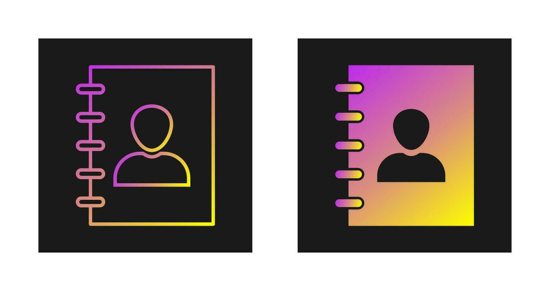 Contacts Vector Icon