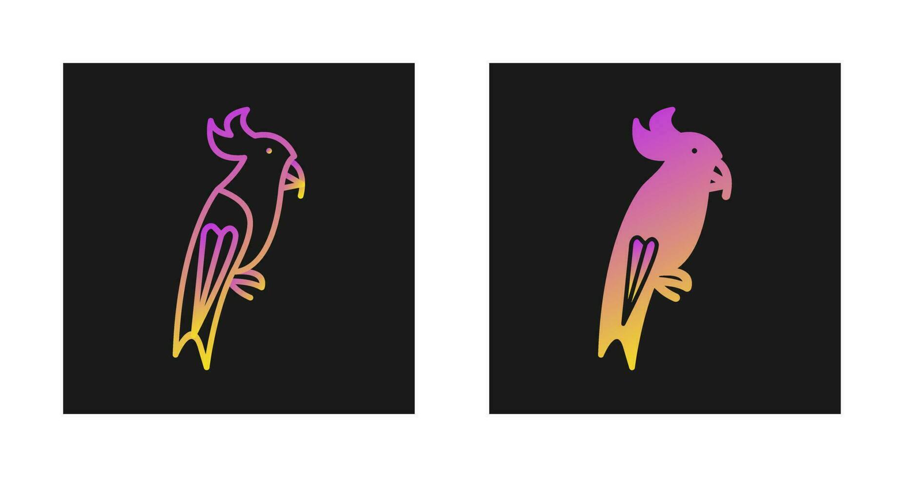 Parrot Vector Icon