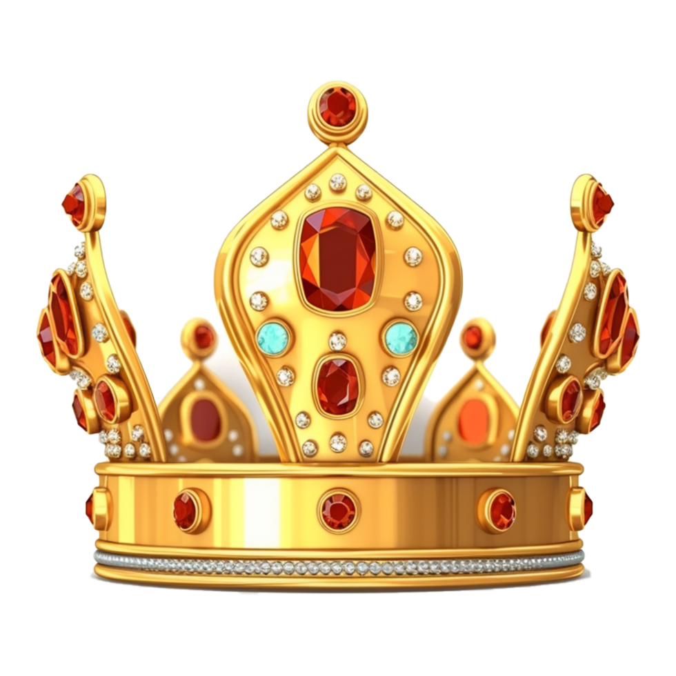 Gold Queen Crown png