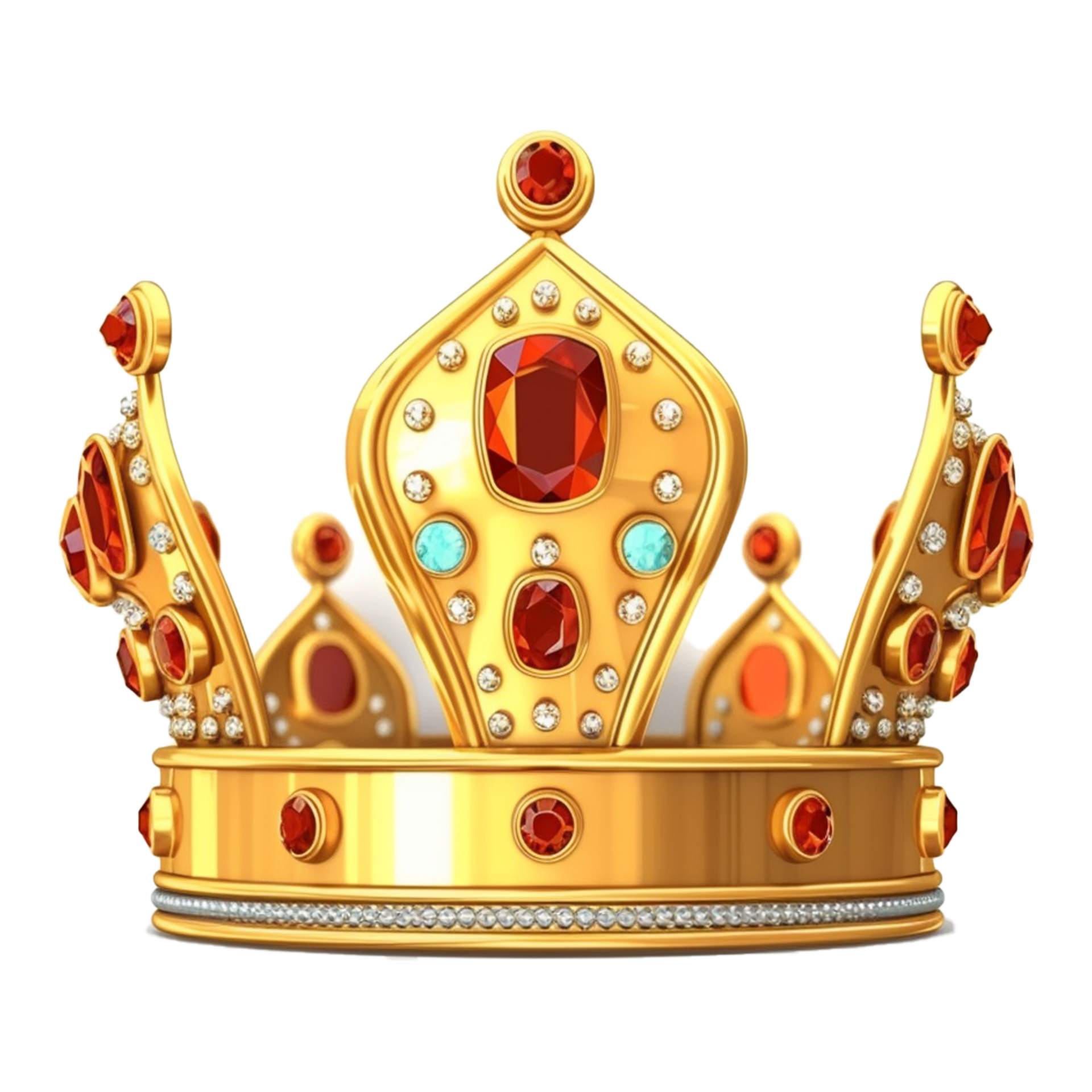 gold queen crown png