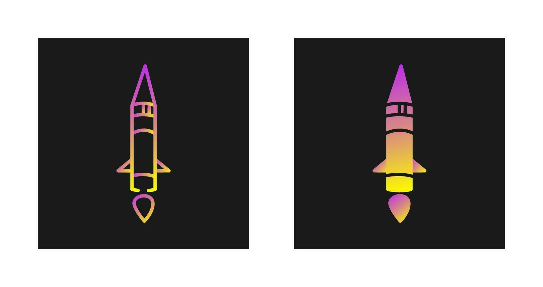 Missile Vector Icon