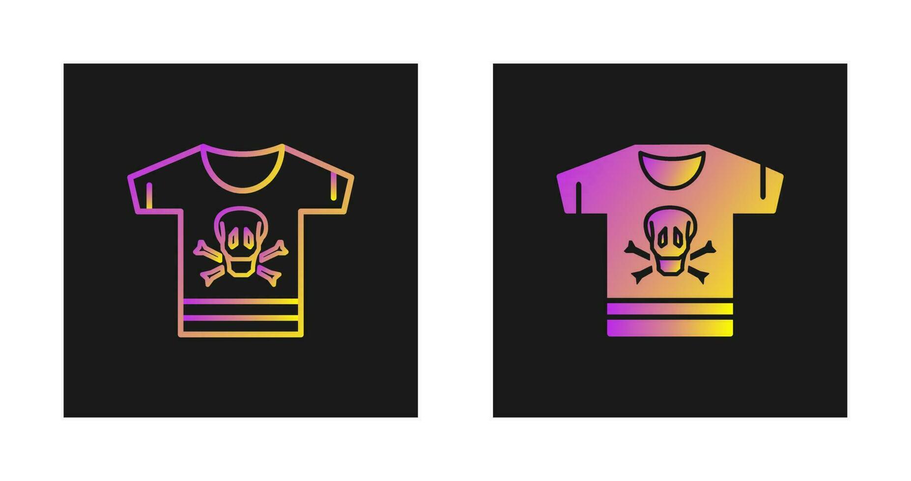Pirate Shirt Vector Icon