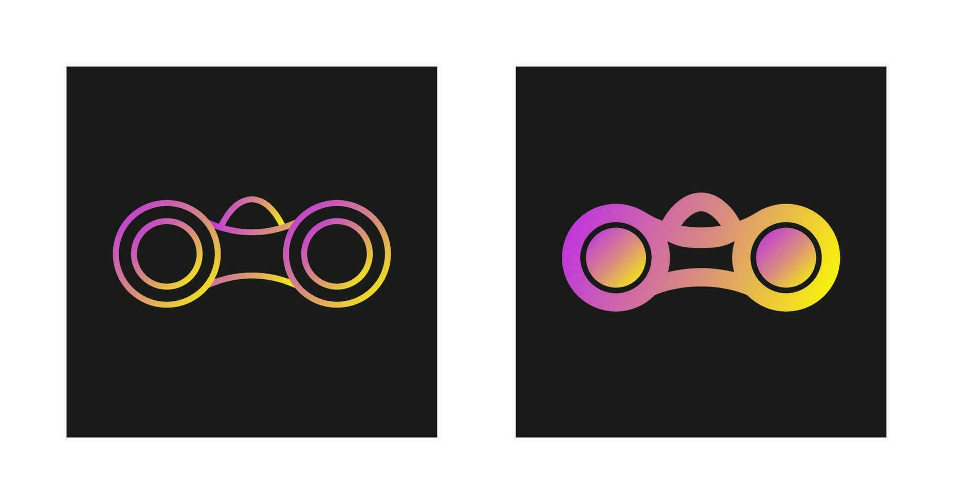 Binoculars Vector Icon