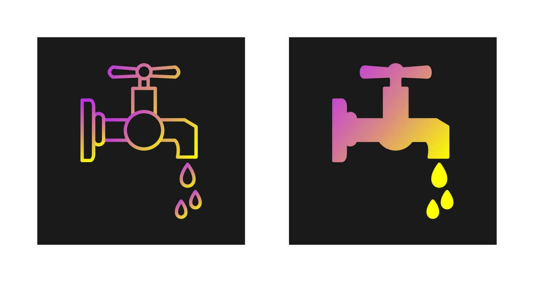 Water Tap Vector Icon