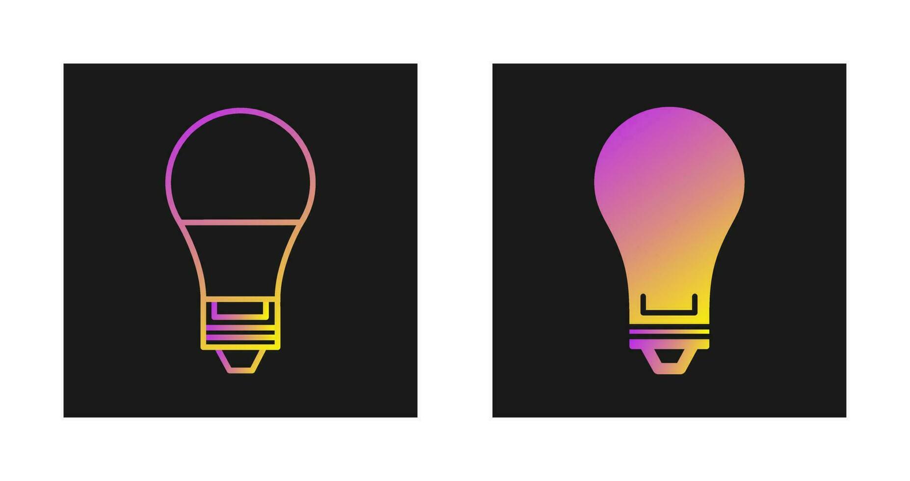 Electric Bulb Vector Icon