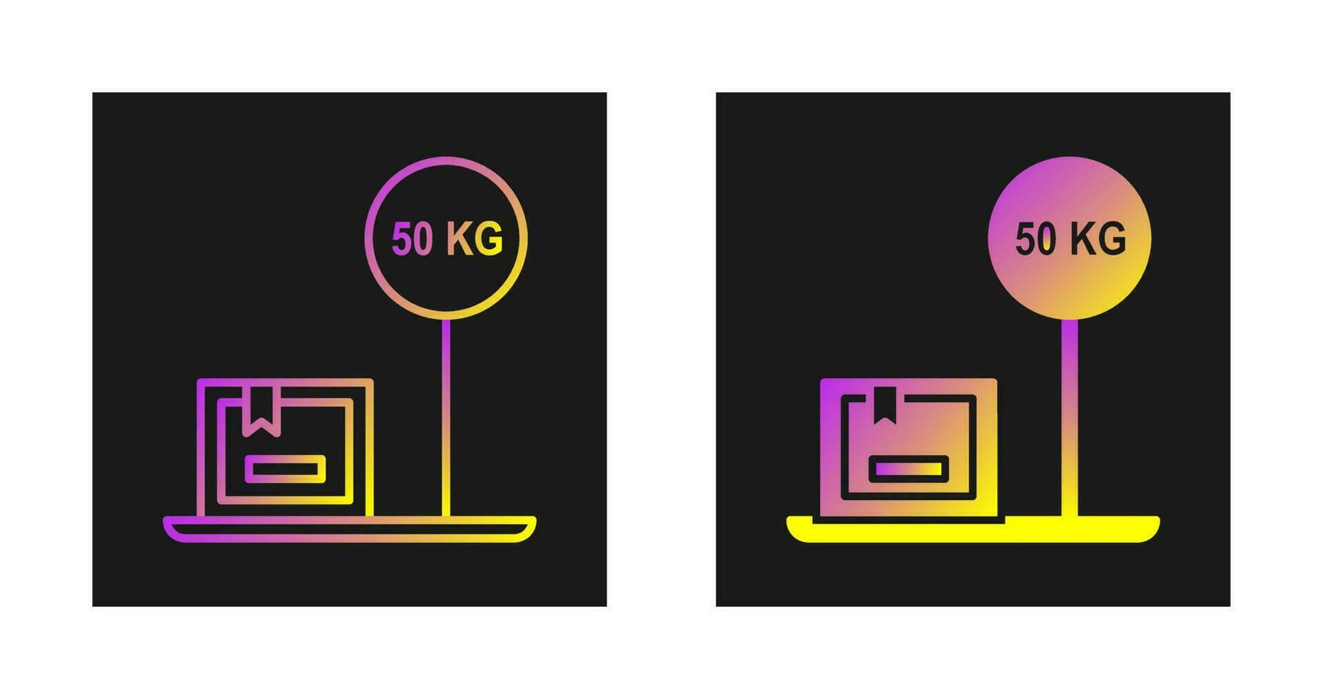 Weight Vector Icon