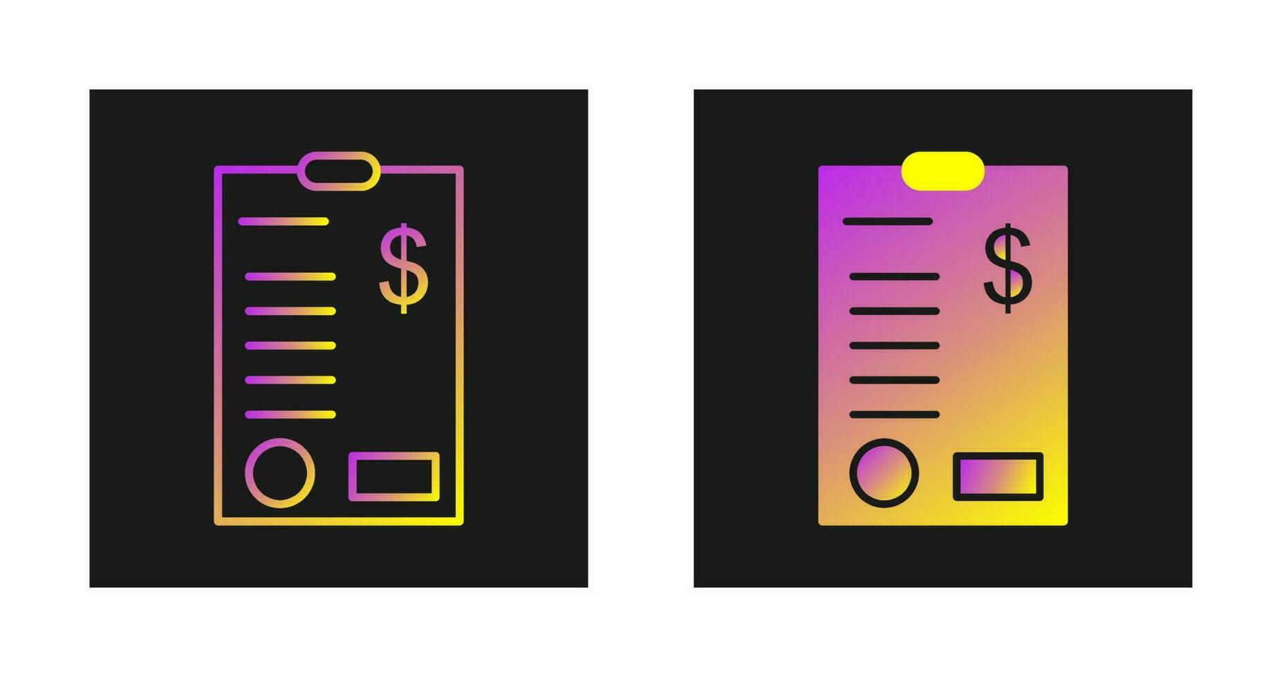 Dollar Bills Vector Icon