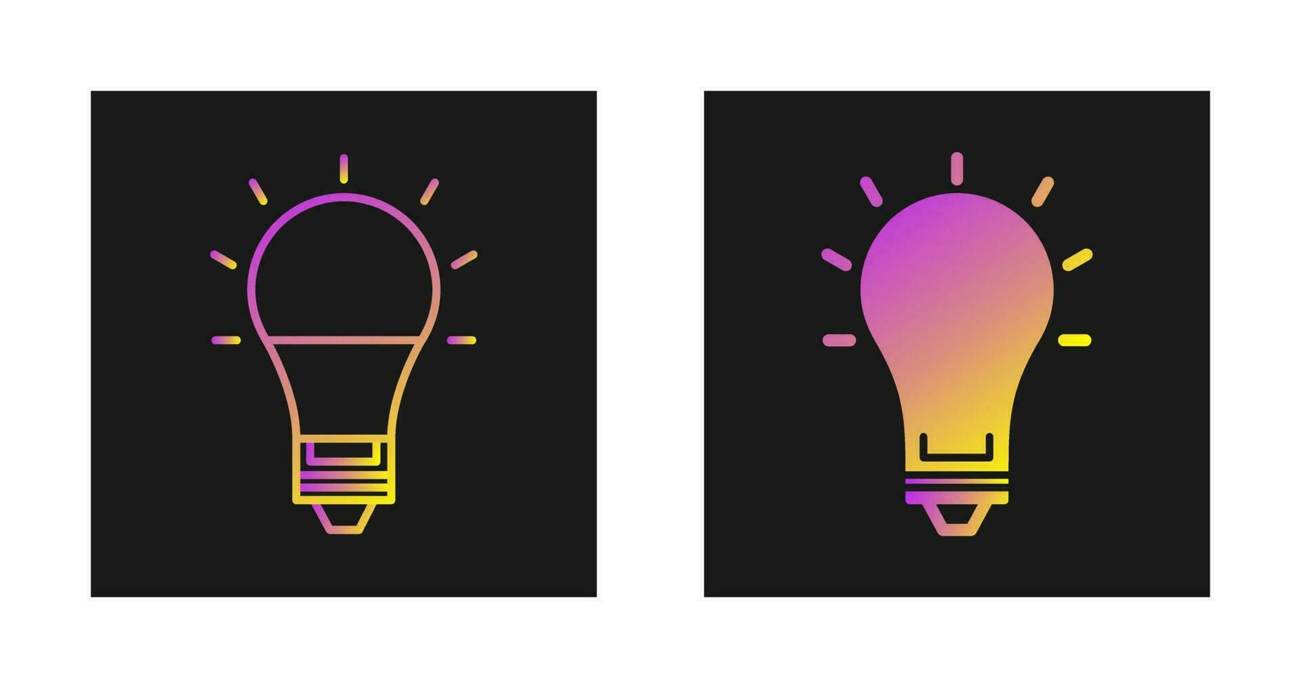 Electric Bulb Vector Icon