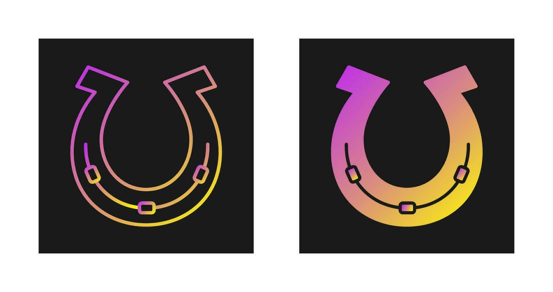 Horse Shoe Vector Icon