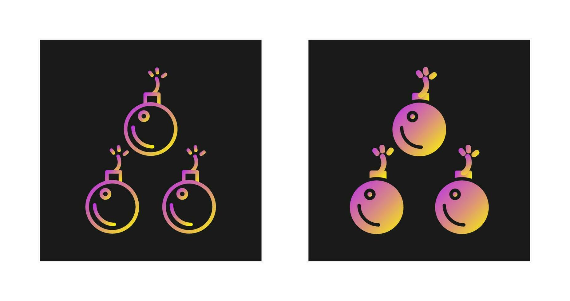 Cannon Balls Vector Icon