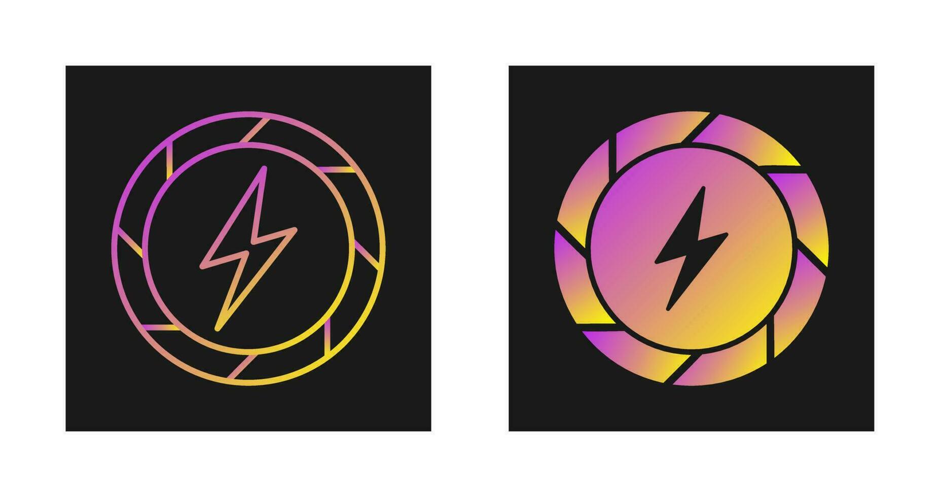 Electric Current Vector Icon