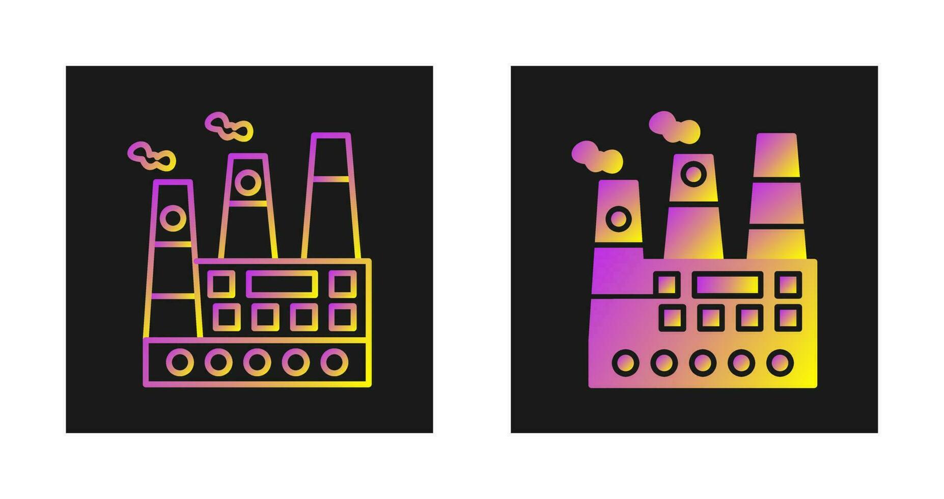 Factory Vector Icon