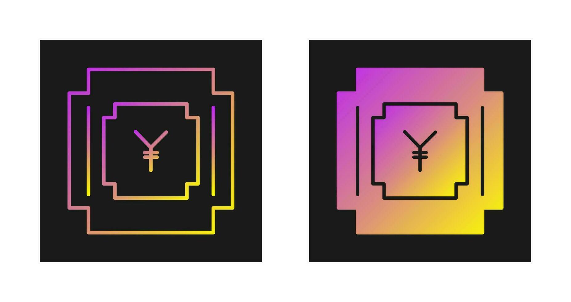 Yen Symbol Vector Icon