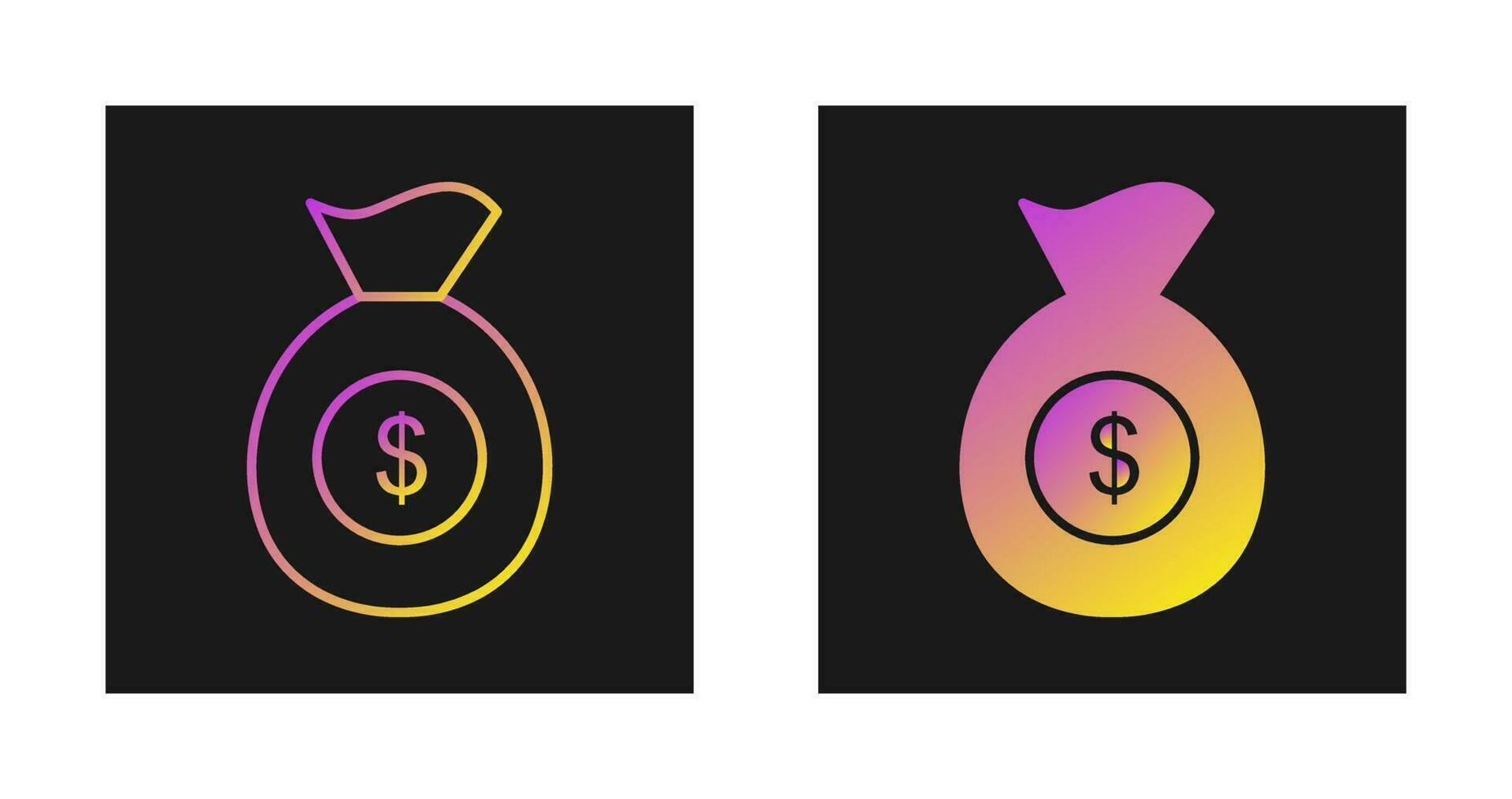 Sack of Money Vector Icon