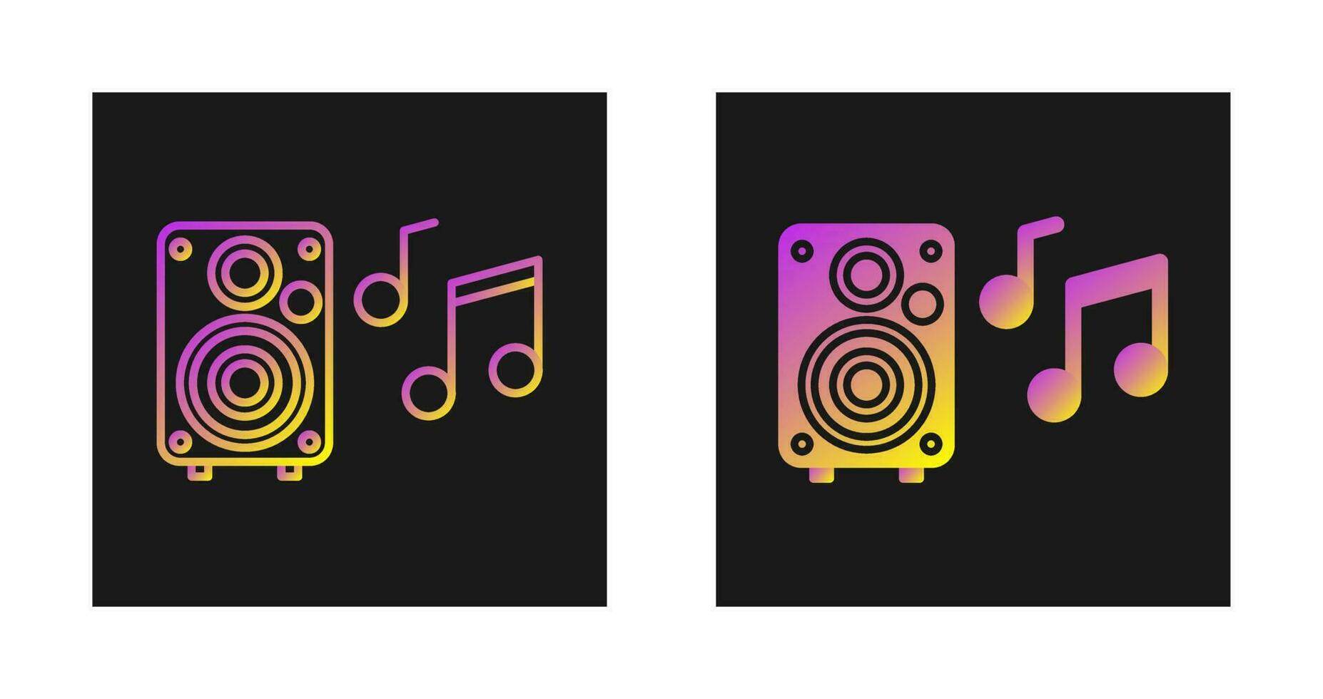 icono de vector de musica