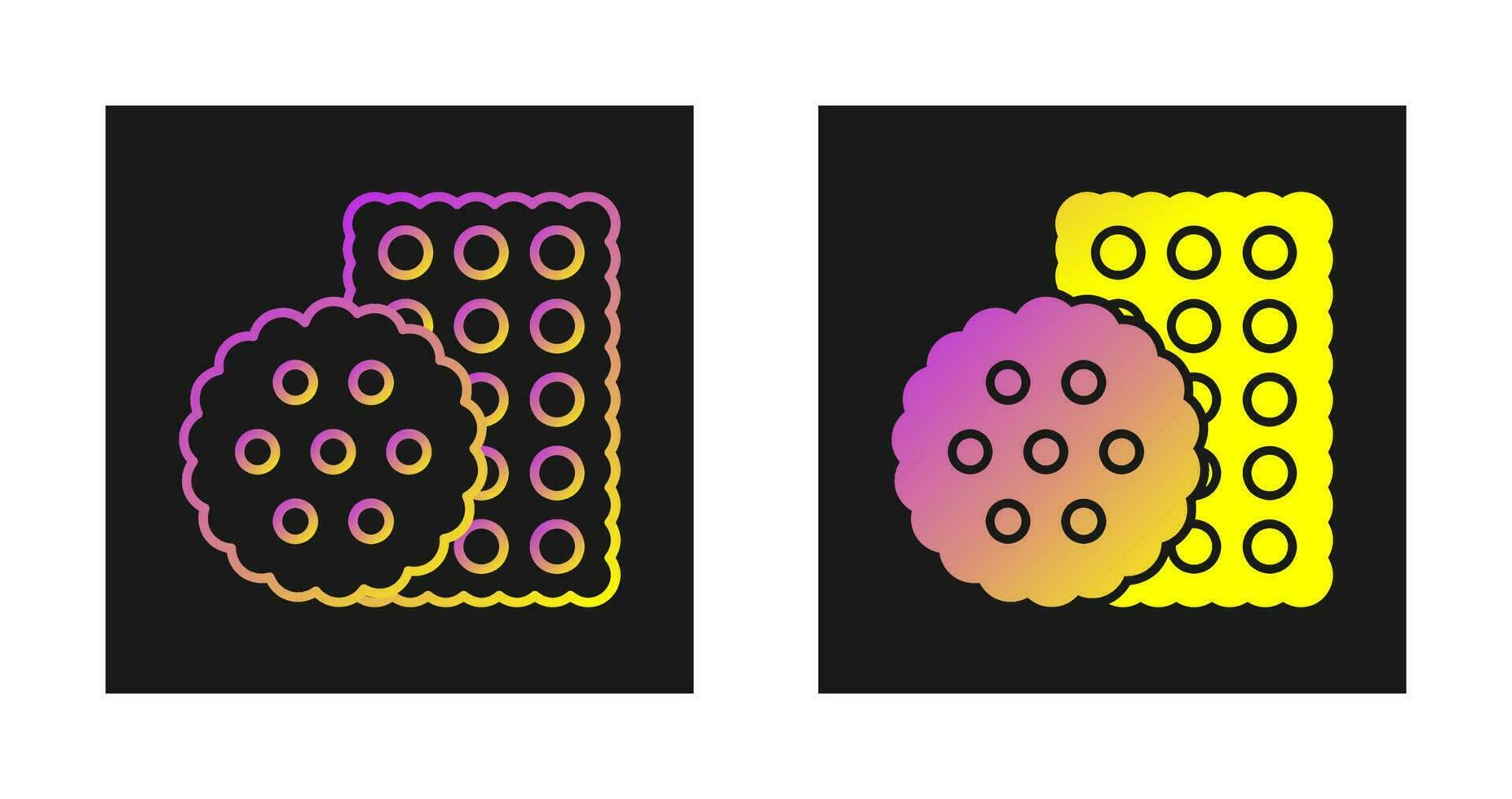 Biscuit Vector Icon