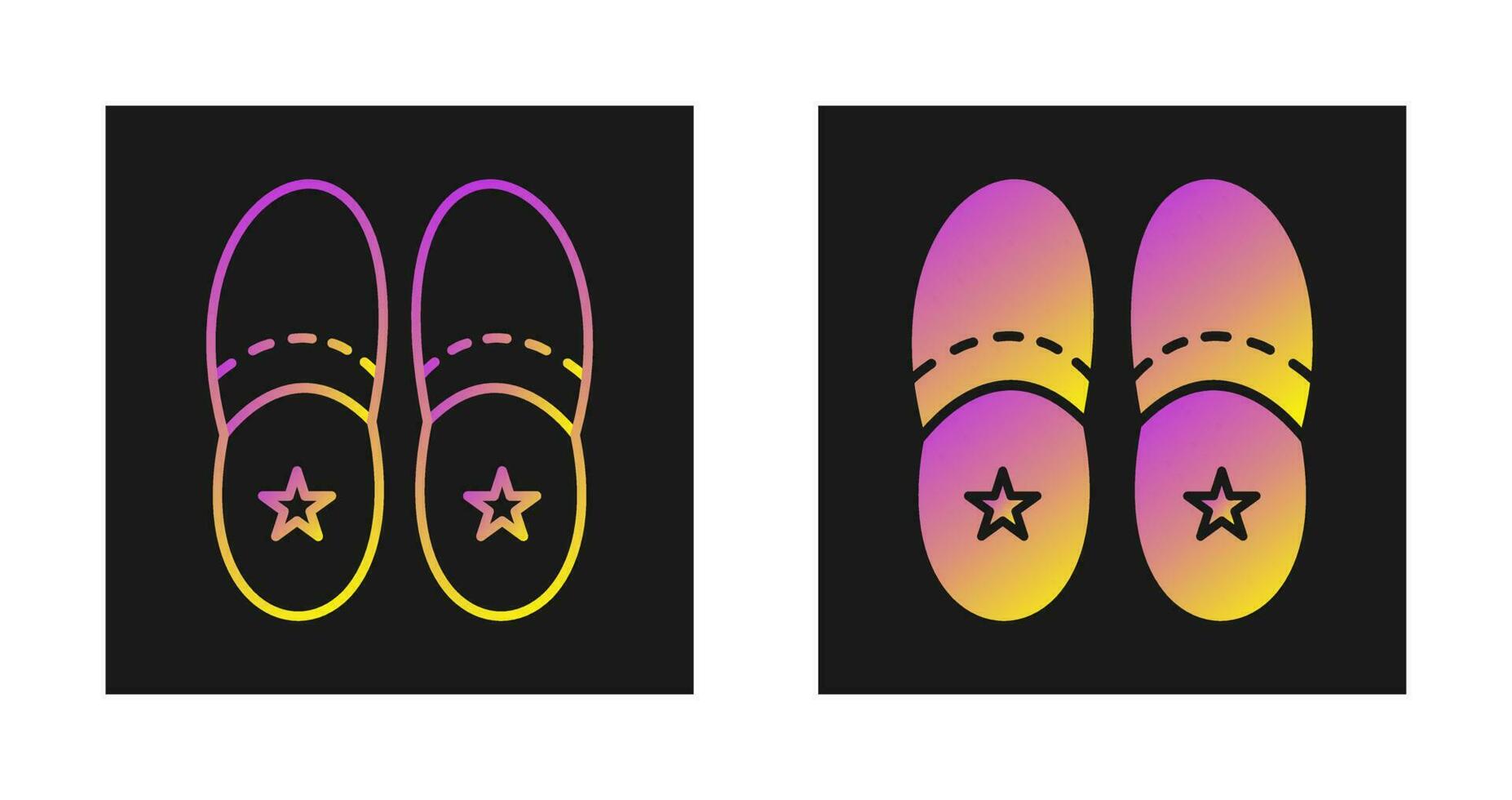 Slippers Vector Icon