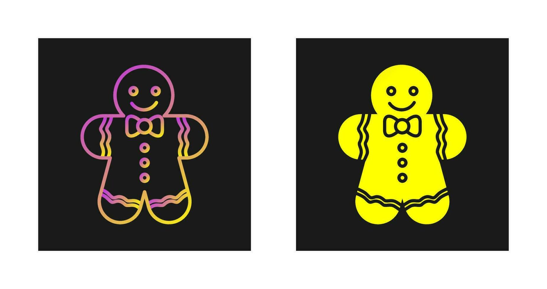 Gingerbread Vector Icon