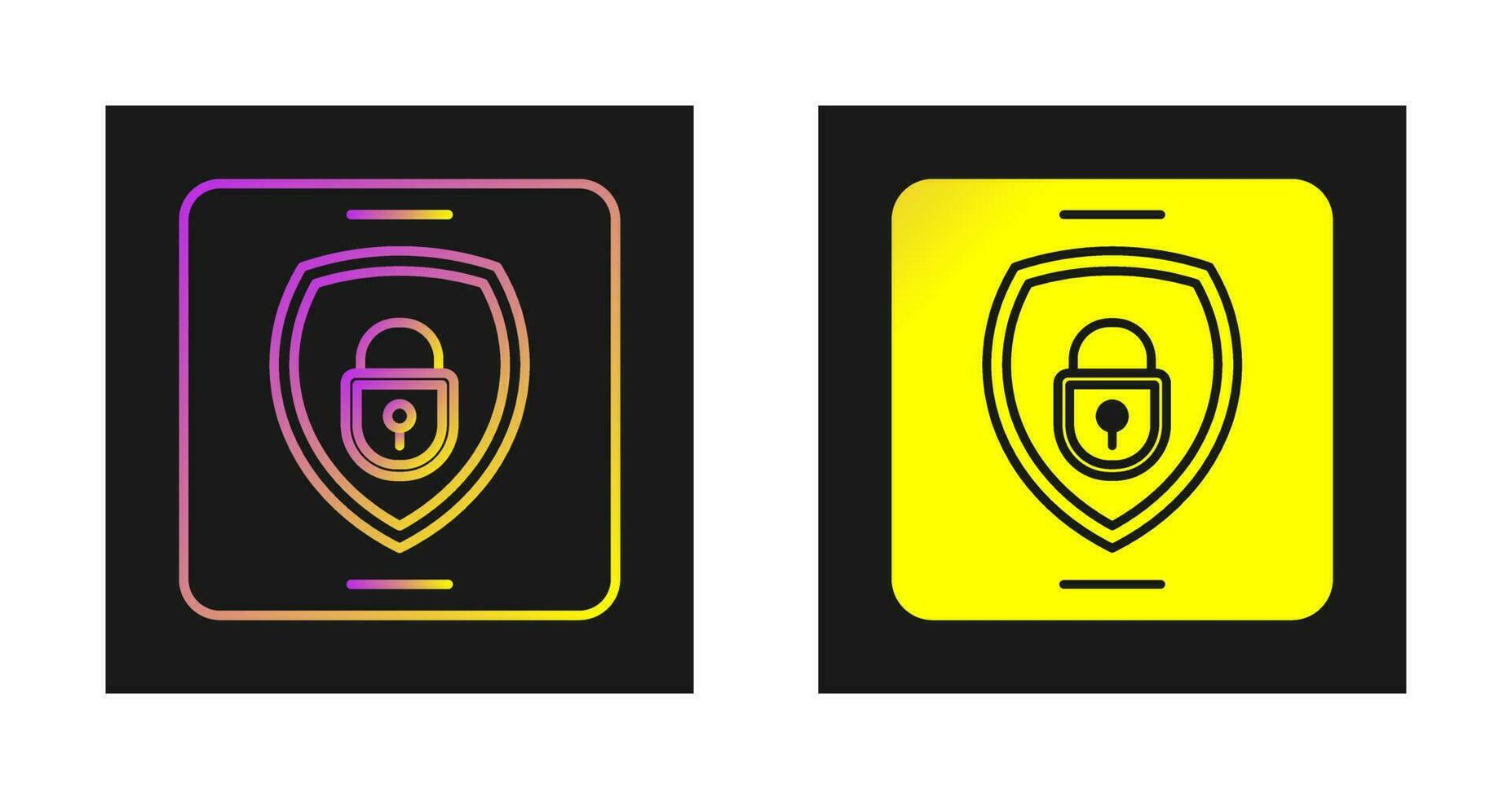 icono de vector de seguridad