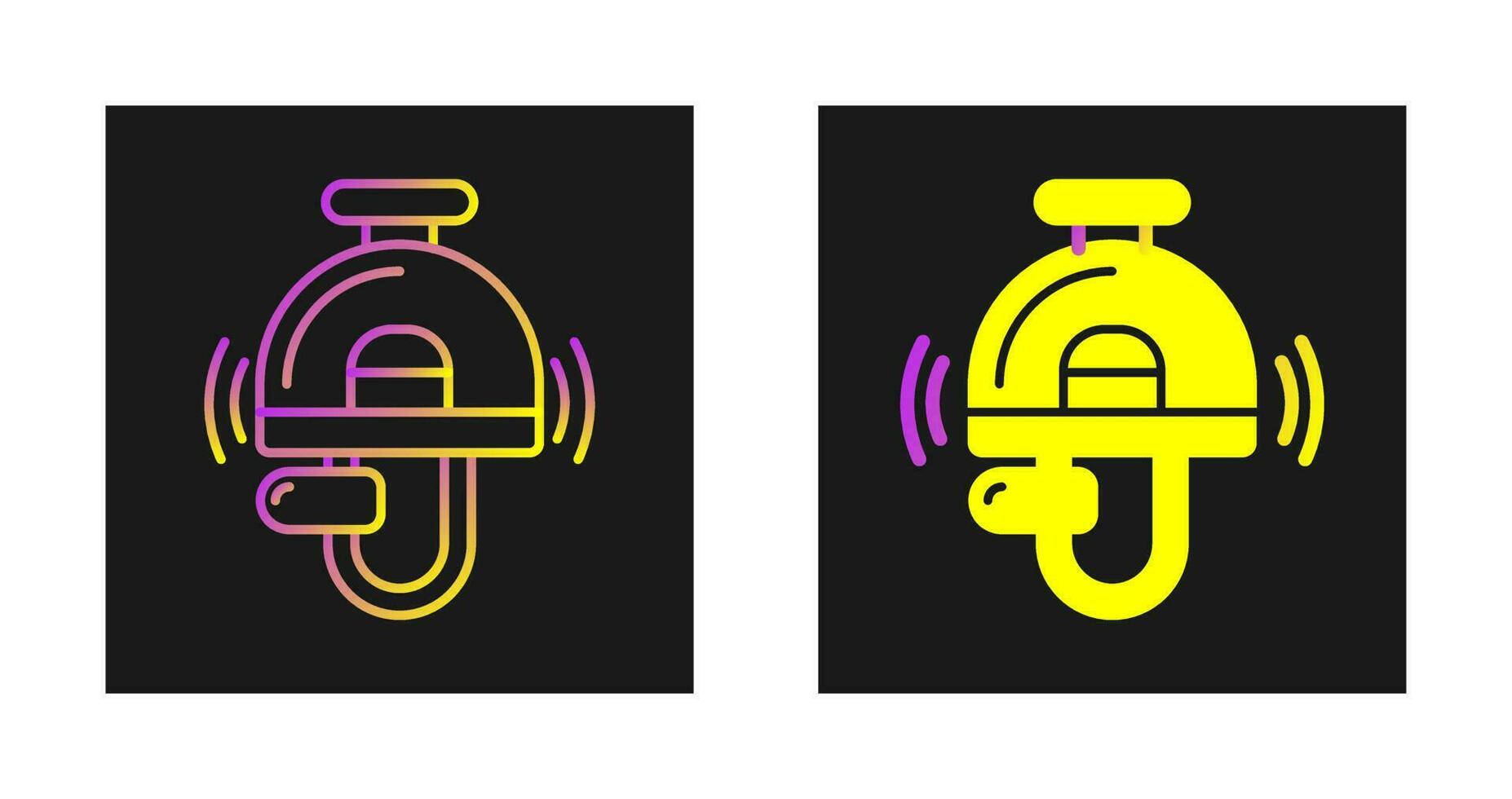 Cycle Bell Vector Icon