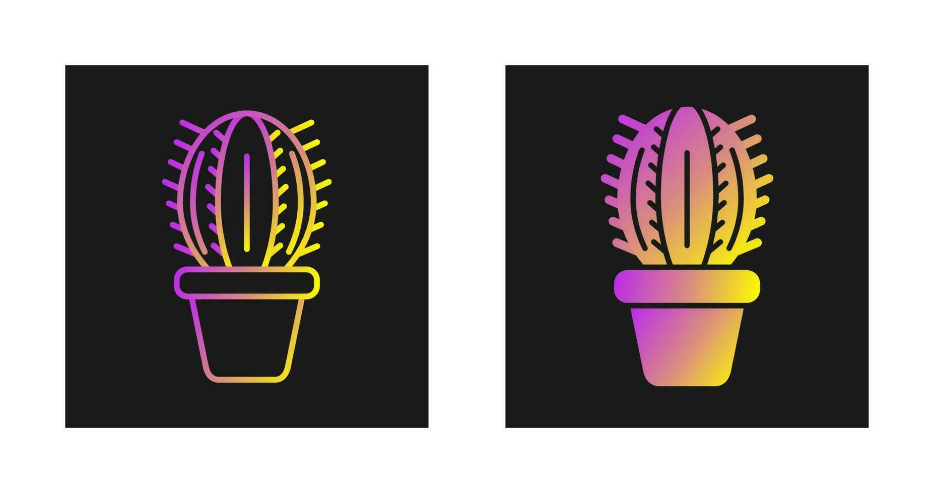 Cactus Vector Icon