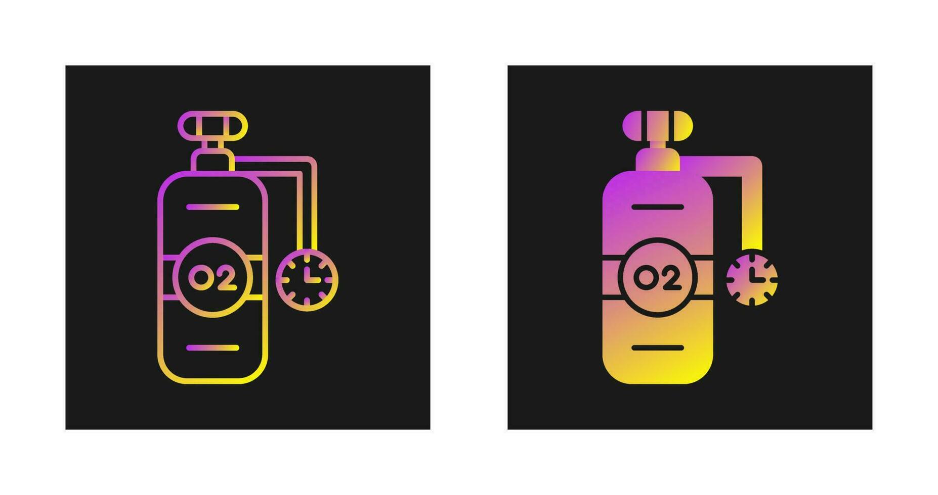 Oxygen Tank Vector Icon