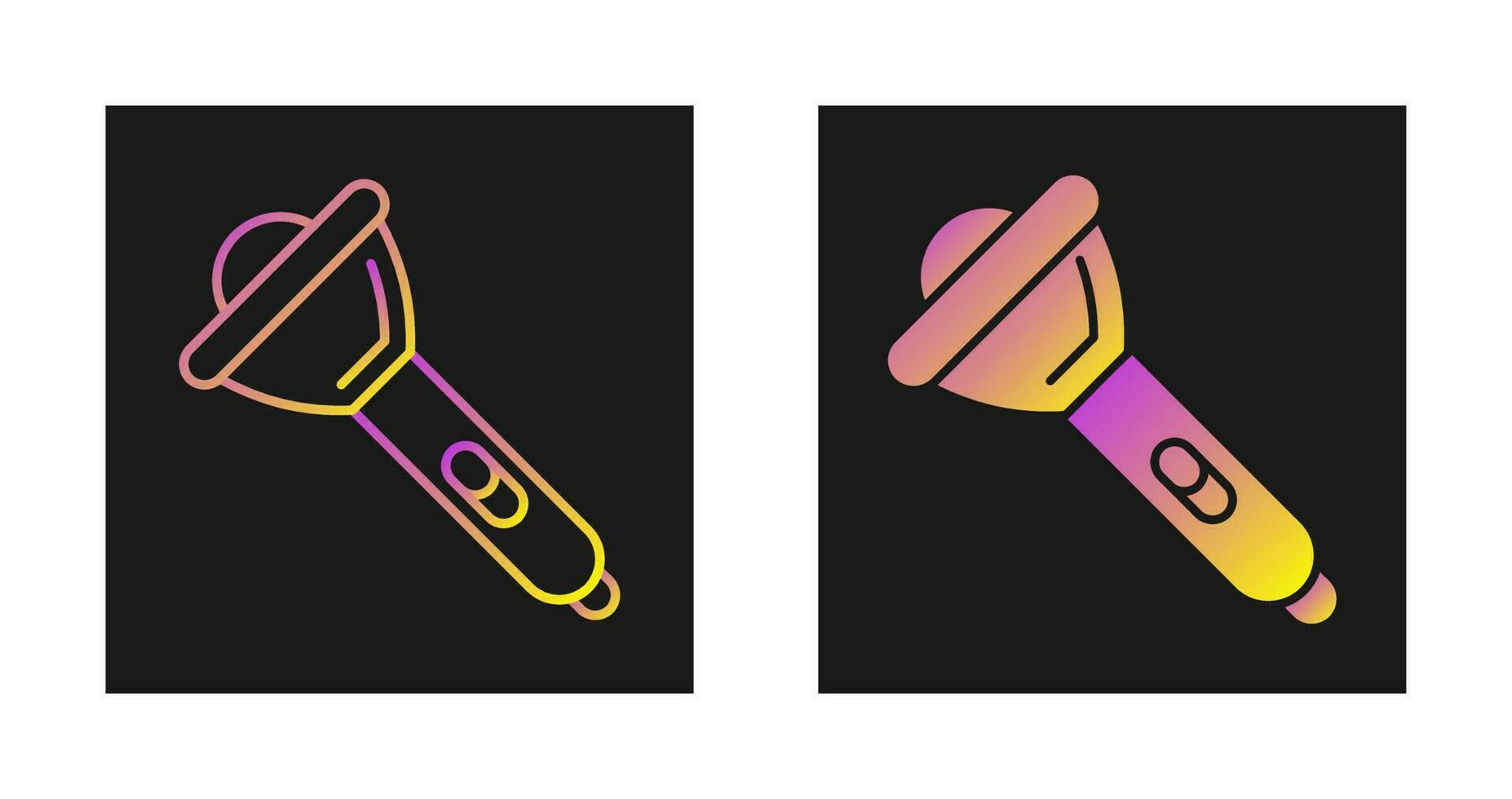 Flashlight Vector Icon