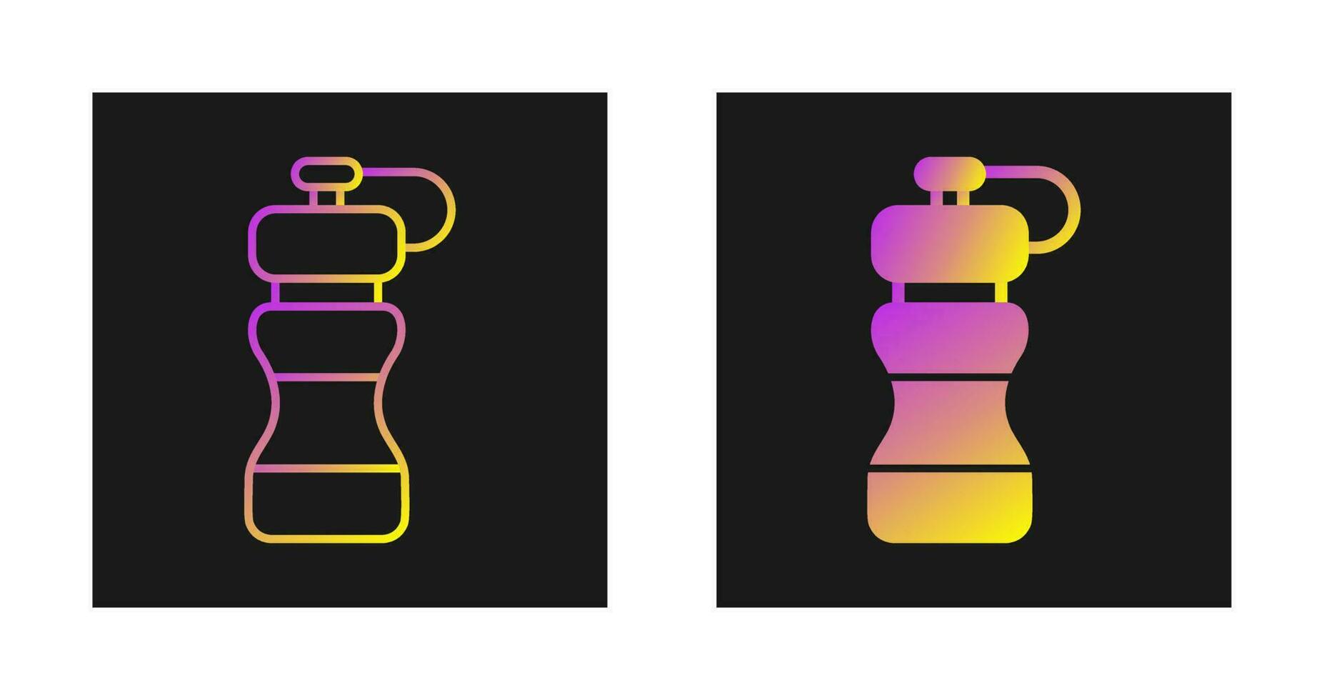 Water Bottle Vector Icon