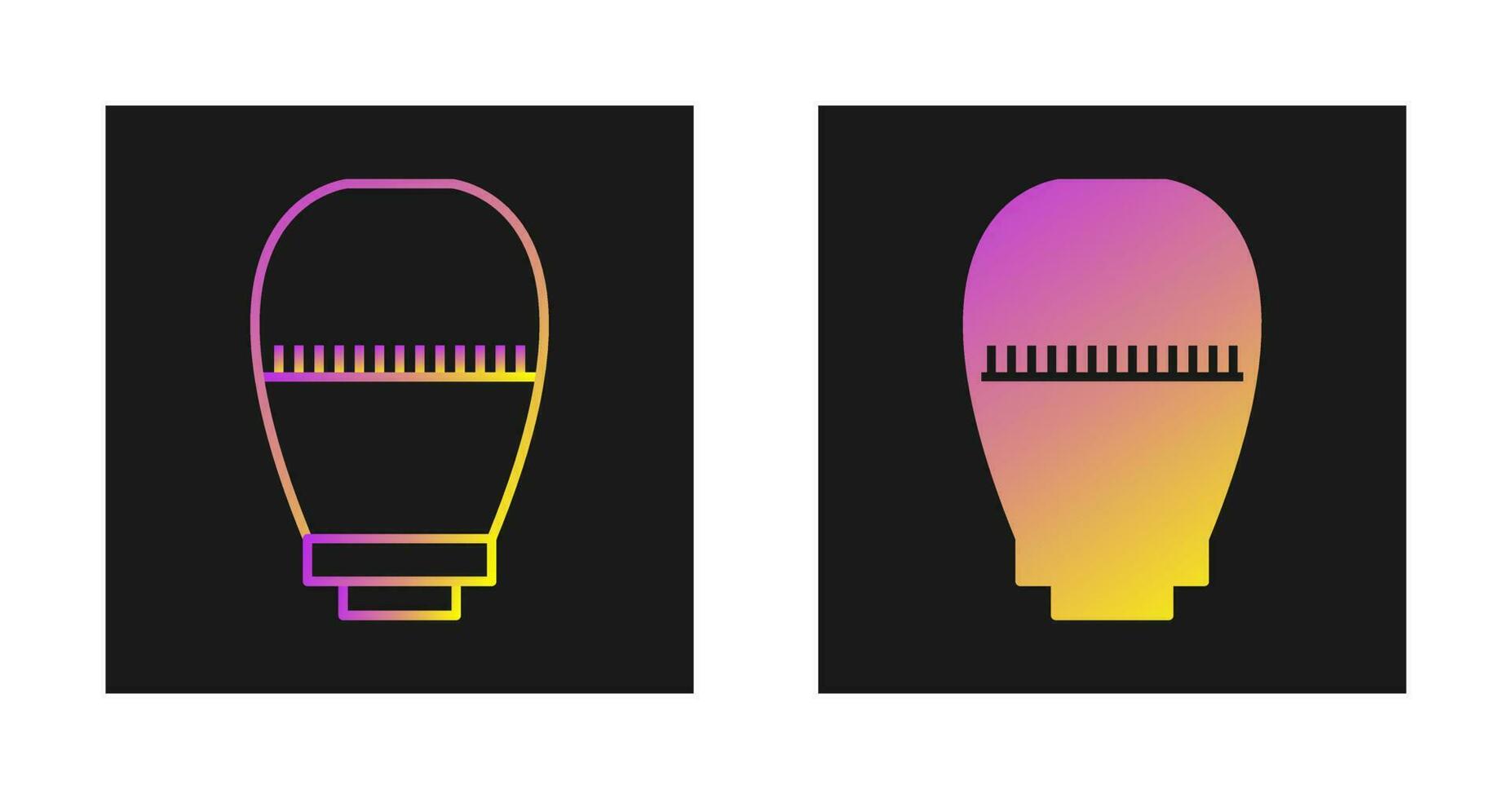 Thermostatic Head Vector Icon