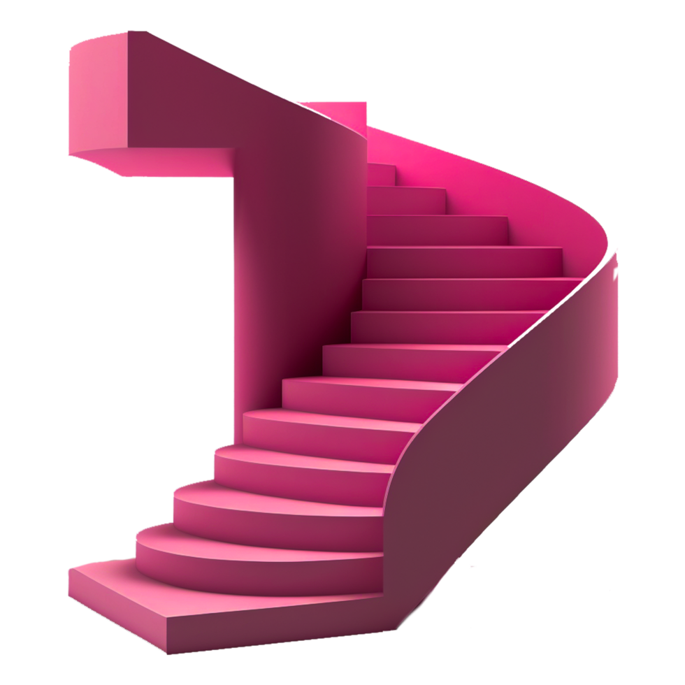 Farbe voll Treppe png