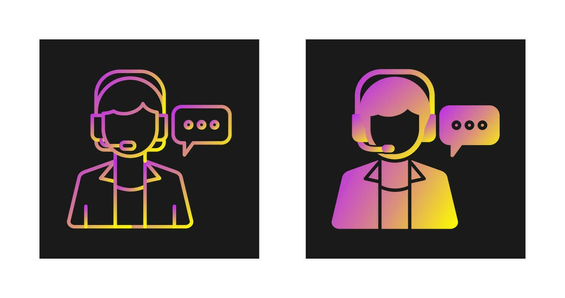 Customer Service Vector Icon