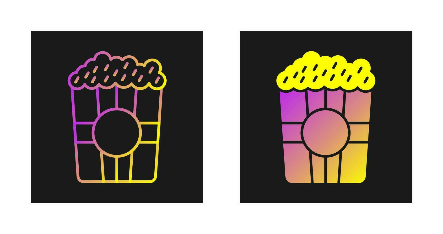 Popcorn Vector Icon